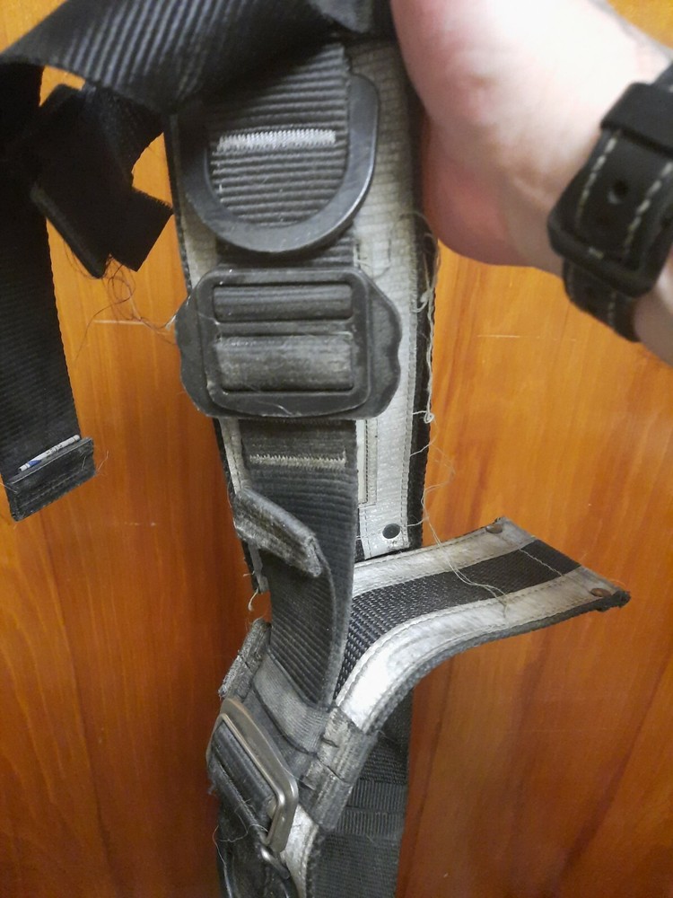 French Fire Brigade Surplus Safety Belt, Used