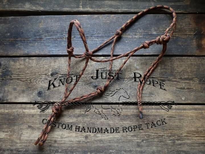 Basic Rope Horse Halter Custom Hand Made