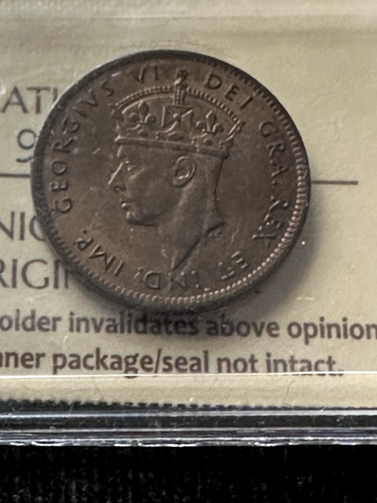 1940 ICCS Graded Newfoundland, Small One Cent, **MS-64**