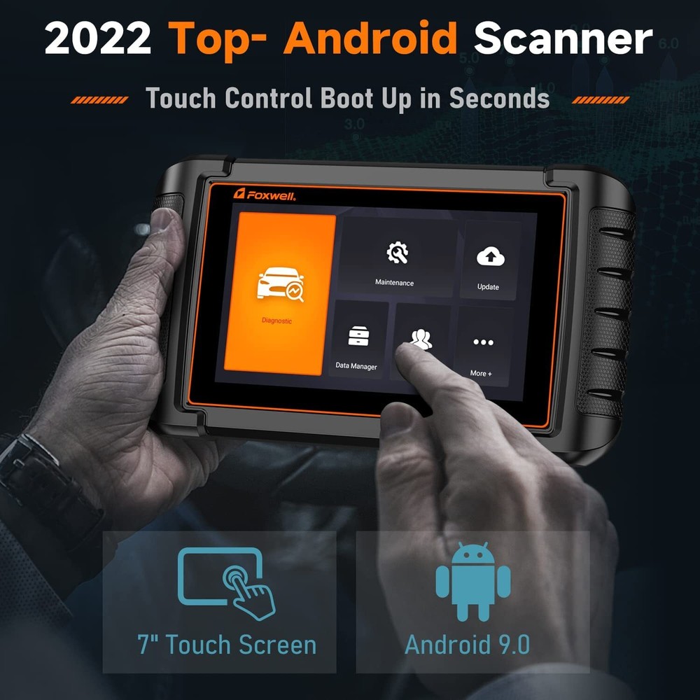 NT809 All System OBD2 Scanner Code Reader Bidirectional ABS SRS Diagnostic Tool