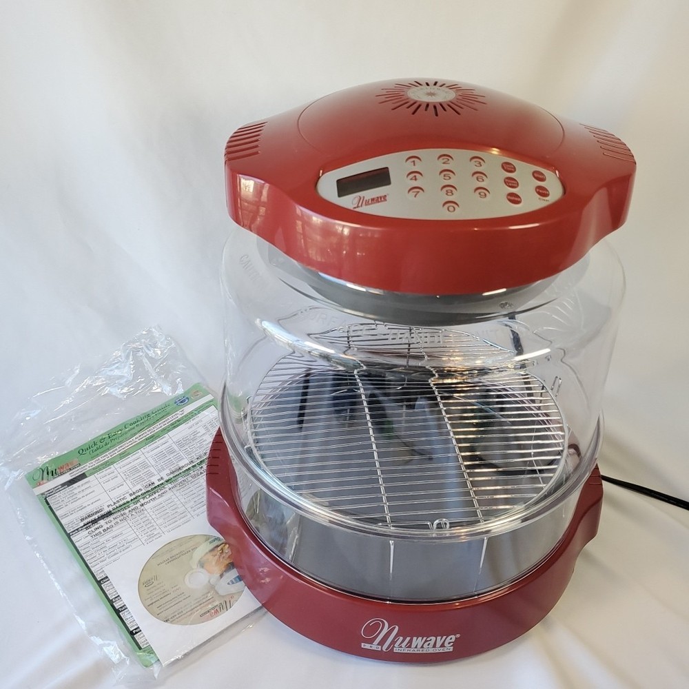NuWave 20337 Pro Infrared Oven Cinnamon Red -OPEN BOX-TESTED