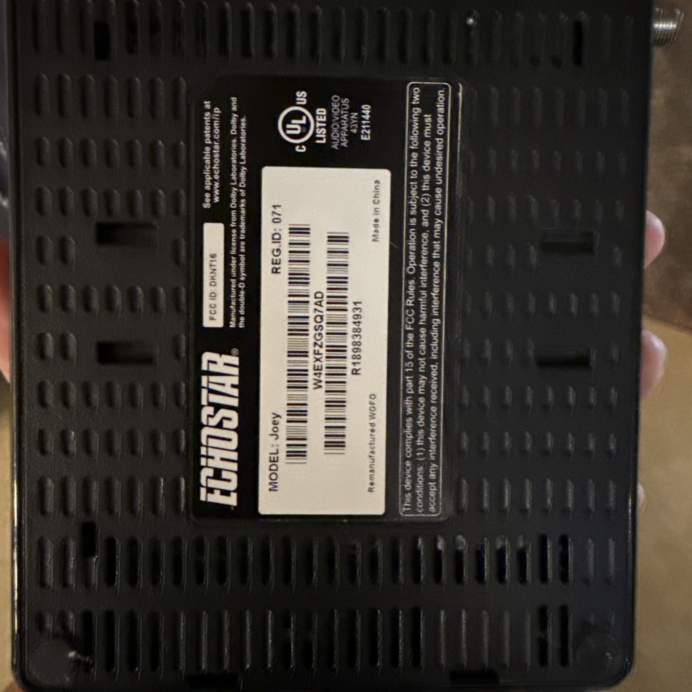 Dish Network Joey Receiver