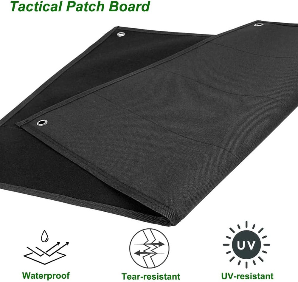 Tactical Board Patch Organizer Holder Display Morale Patch Hanging Wall Panel...