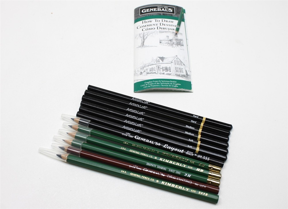 NEW GENERALS DRAWING / SKETCHING 12/KIT