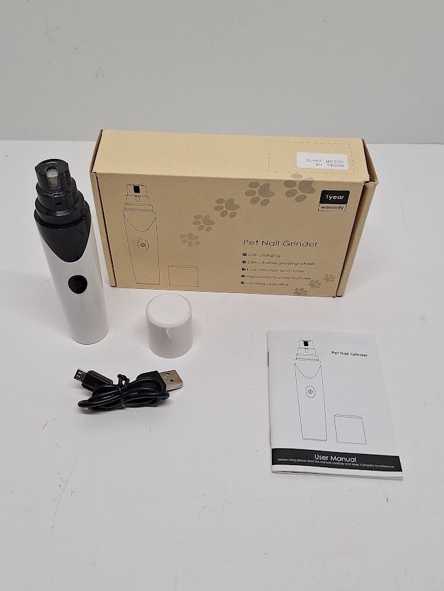 Pet Nail Grinder Buffer USB Rechargeable