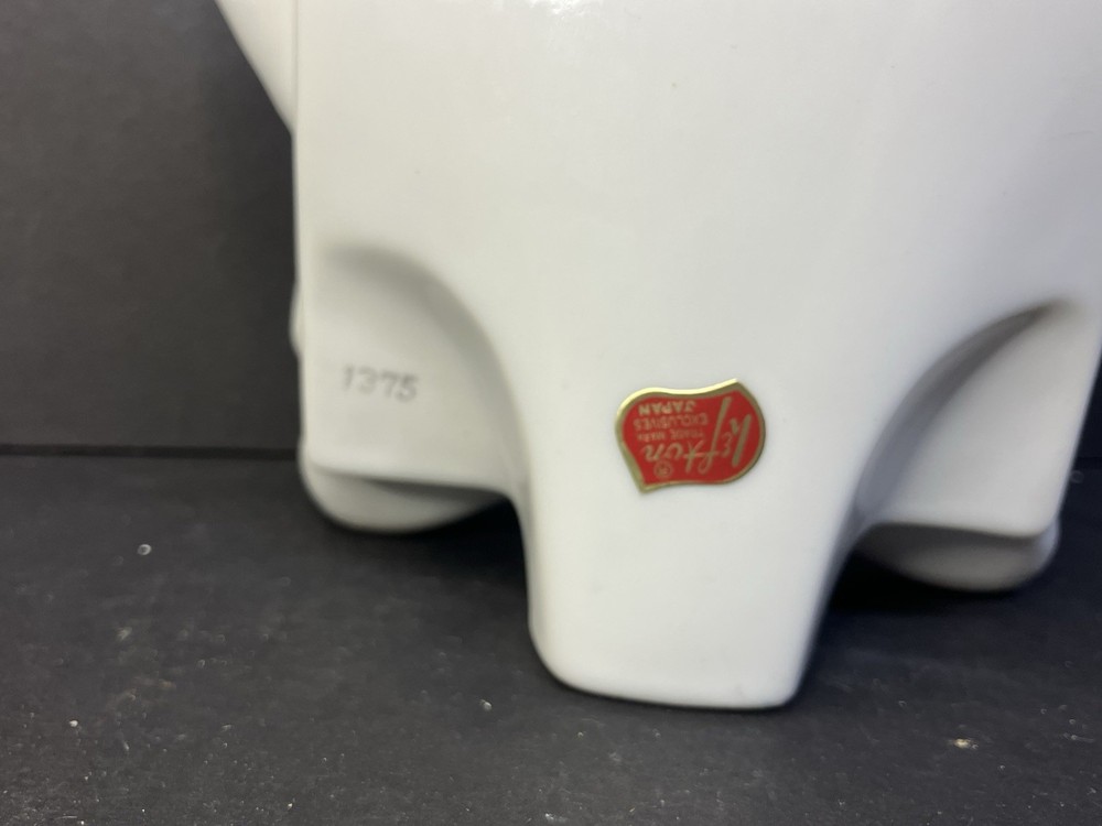 VTG Lefton Ceramic Frame Floral Heart