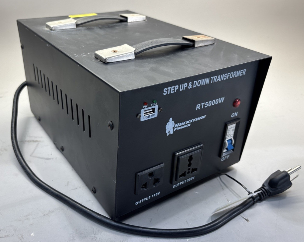 Rockstone Power 5000 Watt Step Up/Down Power Converter