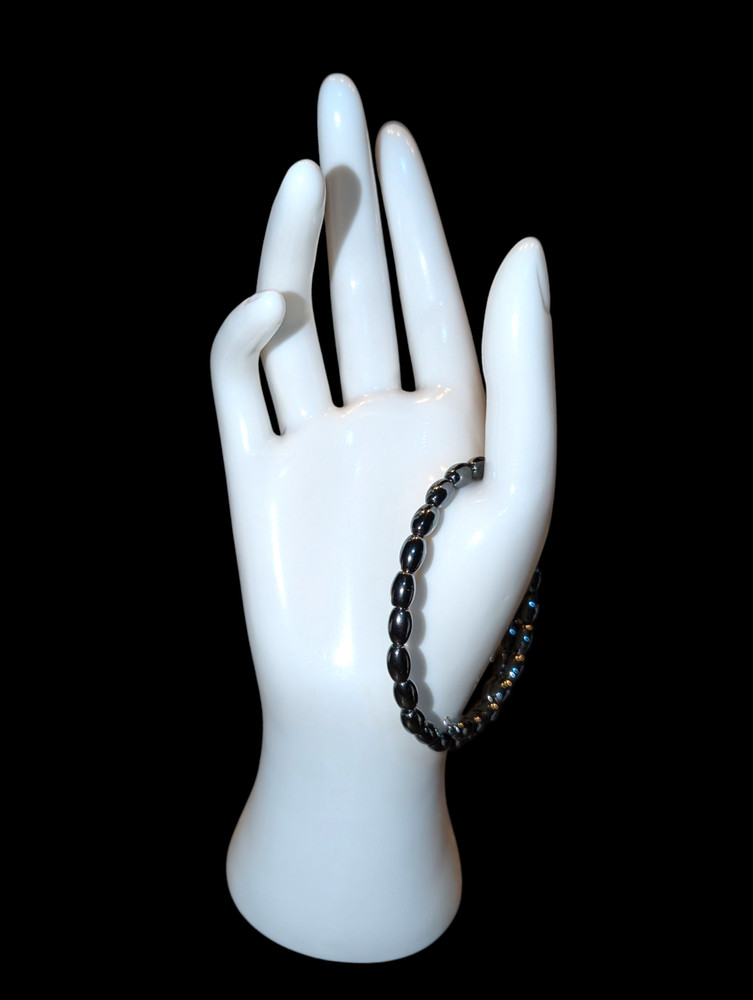 Oval Hematite Bracelet