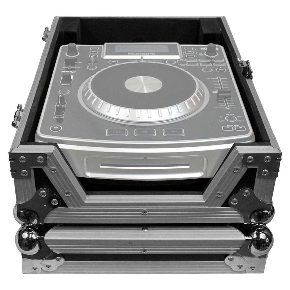 ProX XS-CD Large Format Tabletop CD/CDJ Player Flight Case Pair