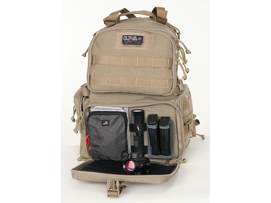 G.P.S. Tactical Range Backpack Black