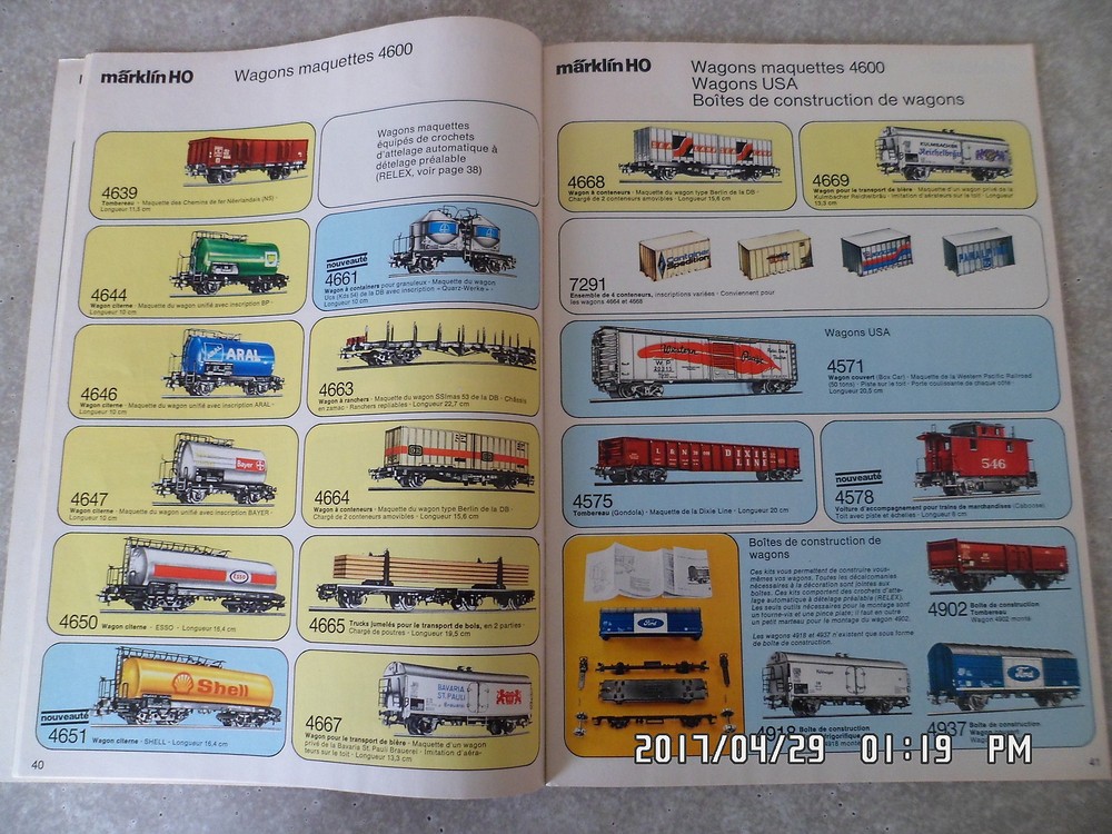 CATALOGUE MARKLIN 1976 K11
