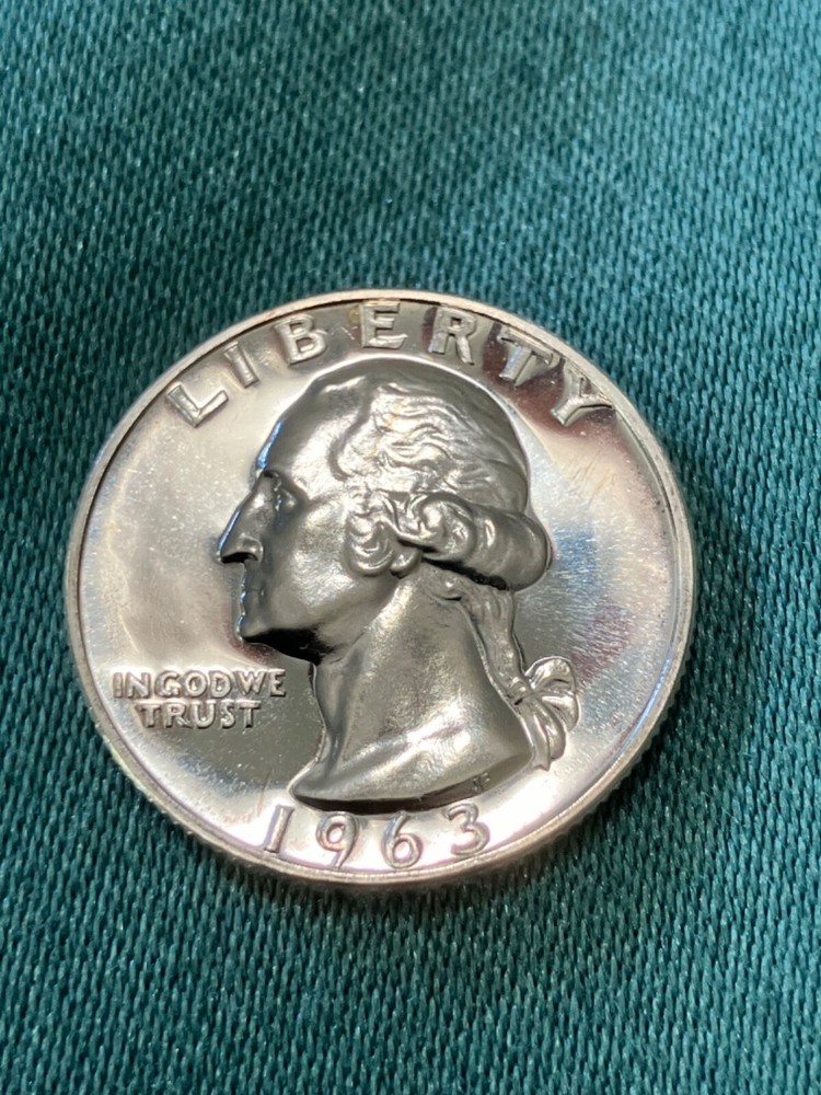 1963 Washington Quarter Gem Proof