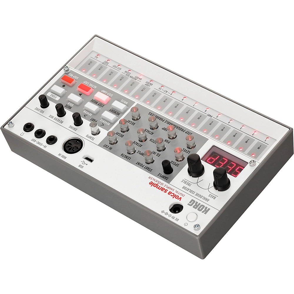 Korg Volca Sample 2 Digital Sample Sequencer White