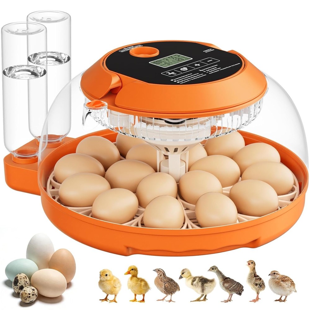 18 Egg Incubator with Automatic Turning & Humidity Control for Optimal Hatch ...