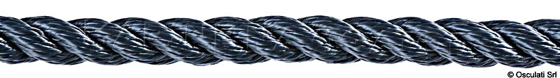 Osculati 3-strand line blue 28 mm