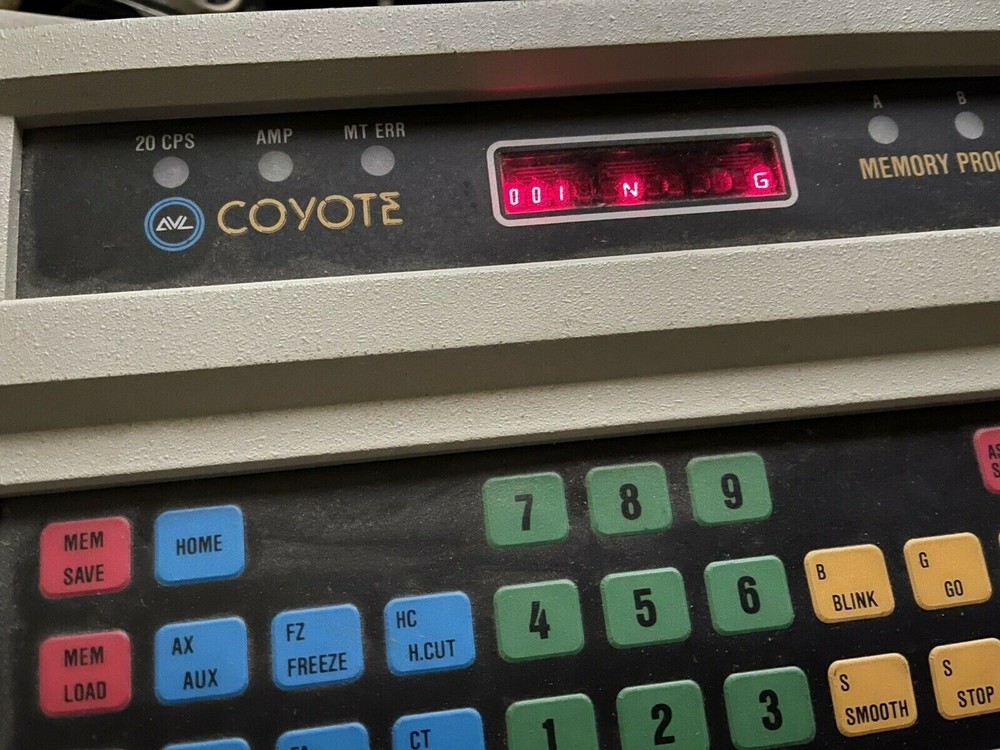 Vintage AVL Coyote Memory Programmer Console