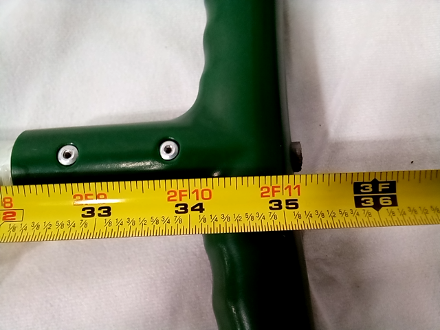 Weed Puller, 36" Long - Green and Silver Colors