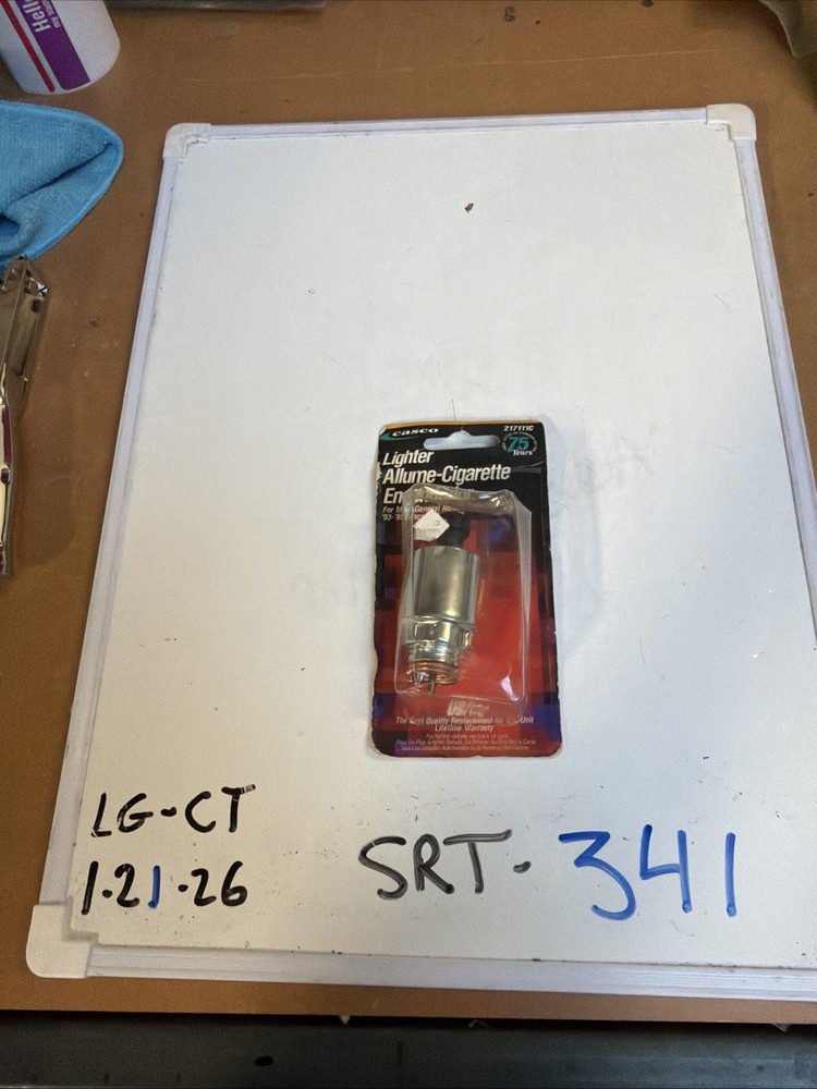 Casco Lighter Dash Panel Mount Well Lighter Replacement Heavy Duty 217111C