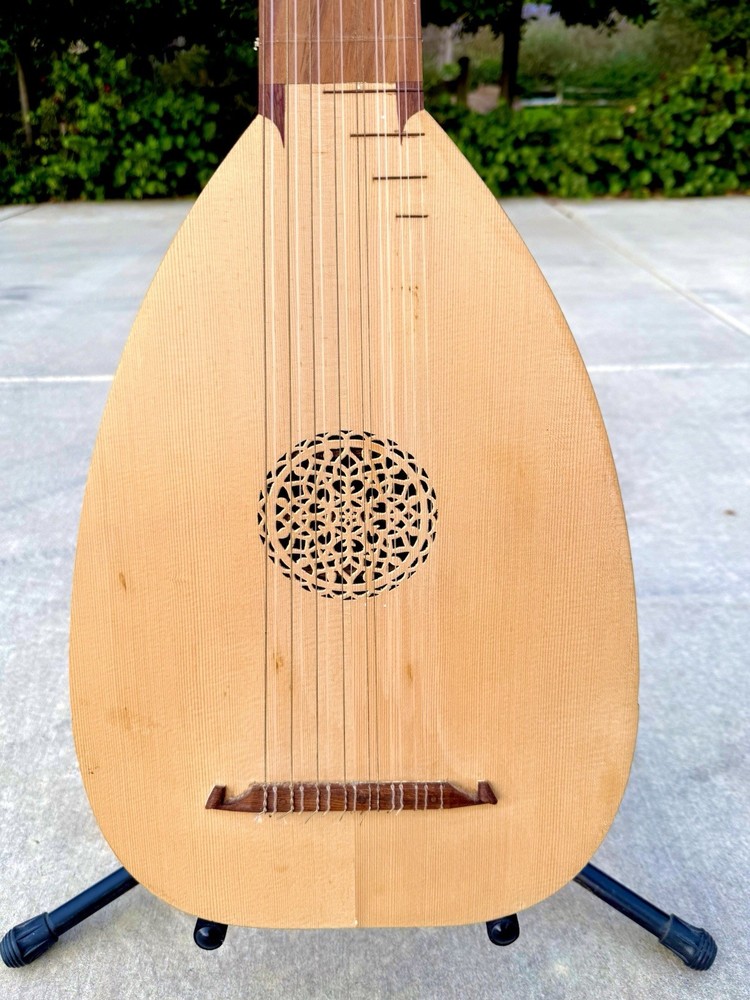 7-Course Lute — Professional Quality Build — Unknown Maker