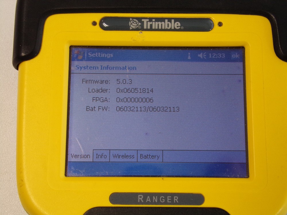 Trimble Ranger 51C11671 GPS Data Collector, Microsoft Windows Mobile Version 5.0
