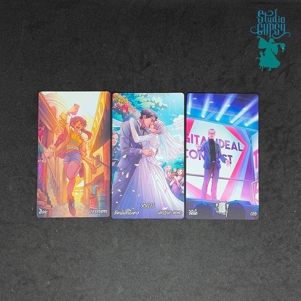 Lucky in Love Tarot Back (Deck & TH,ENG Guide Book)