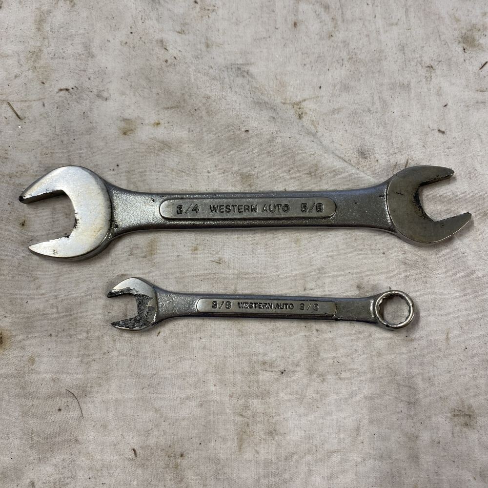 2 x westrern auto wrench