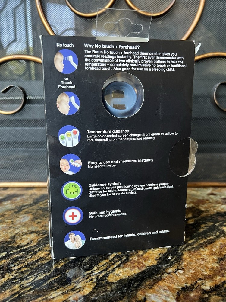 Braun No Touch Plus Forehead Digital Thermometer