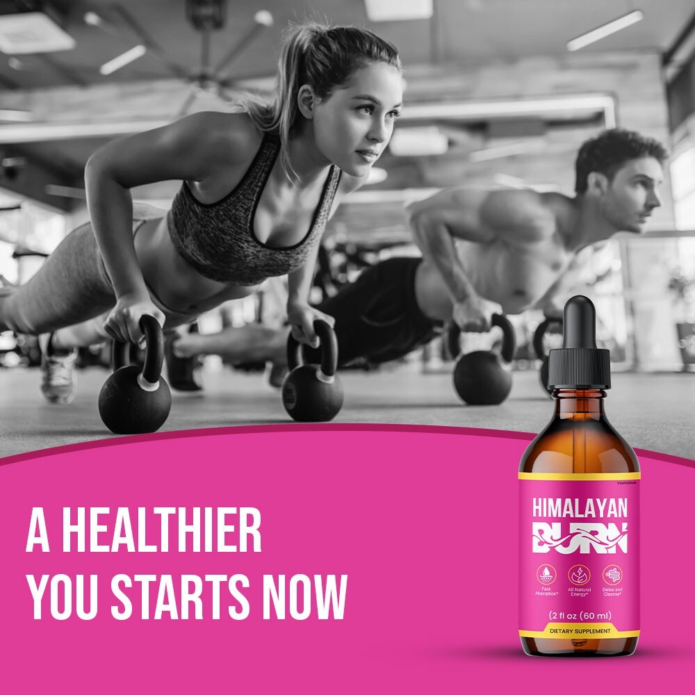 Himalayan Burn Drops Liquid Supplement, Himalayan Burn Max Strength (10 Pack)