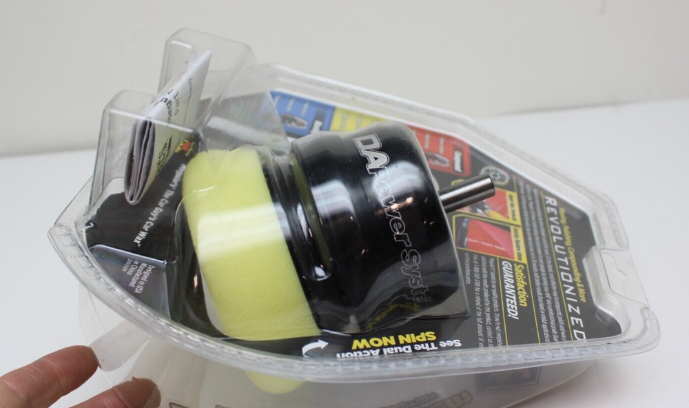 Meguiars DA PowerSystem Dual-Action Polisher G3500 Detailing Tool Attachment NIP