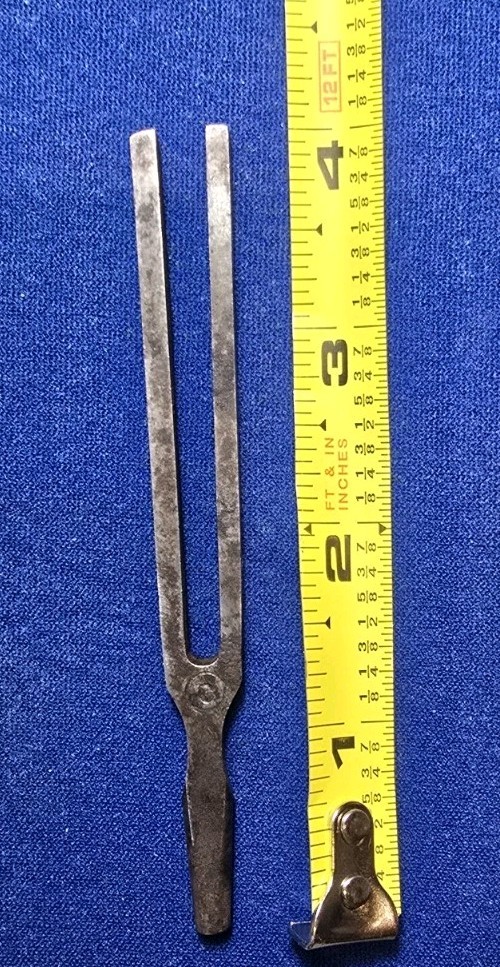 Vintage Tuning Fork For Musical Instruments - C - Marked Philharmonic