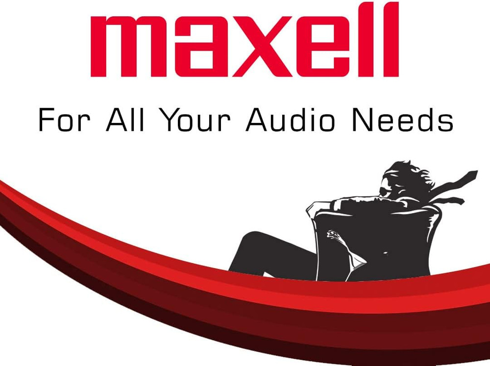 Maxell 190135 Protective Thin Clear Plastic Easy Storage CD & DVD Sleeves White