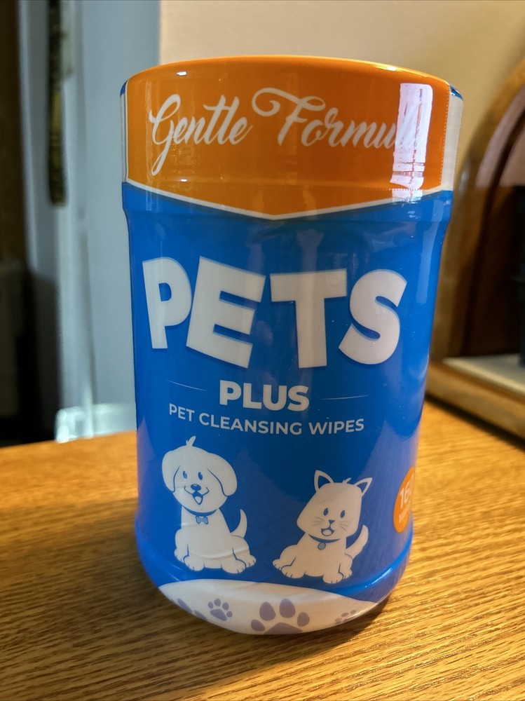 Pets Plus Pet Cleansing Wipes    160 Wipes