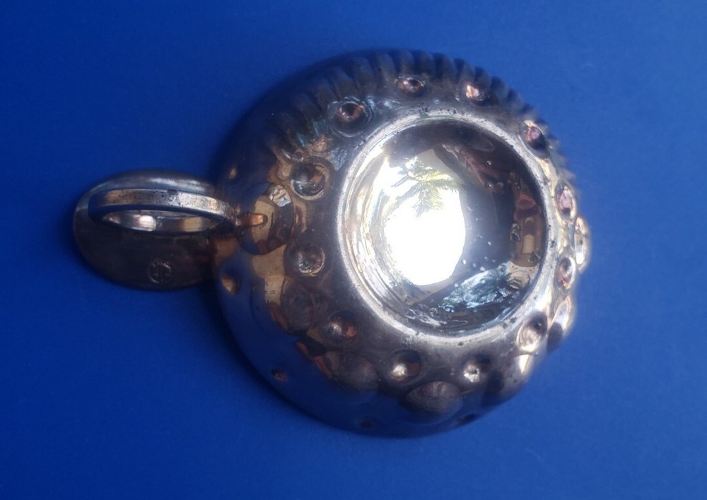 Vintage Silver Tone Ashtray.