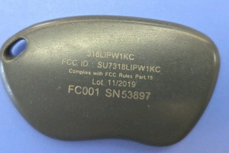 USED Monarch SU7318LIPW1KC 1-Button GARAGE REMOTE TRANSMITTER - TESTED