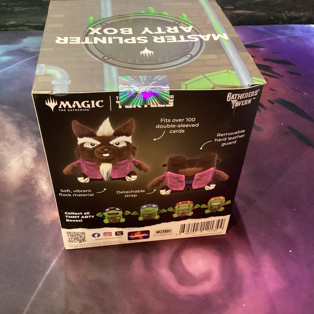 Gathers Tavern TMNT Arty Deck Box Master Splinter