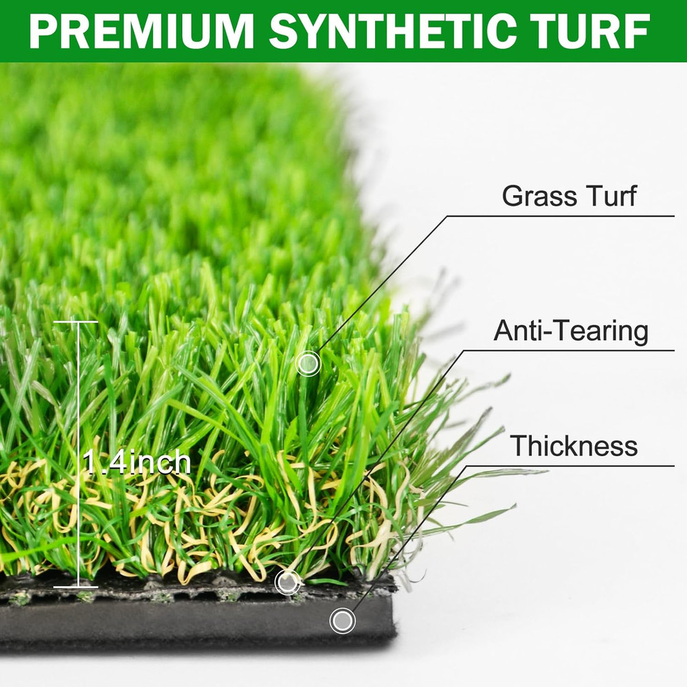 Golf Hitting Mats with Golf Tees Practice Indoor Replaceable Outdoor Golf Puttin