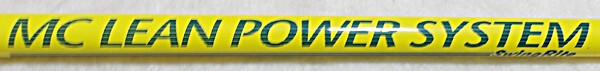 MCLEAN POWER SYSTEM WEIGHTED SWING TRAINER YELLOW - HARRISON SWING RITE SHAFT