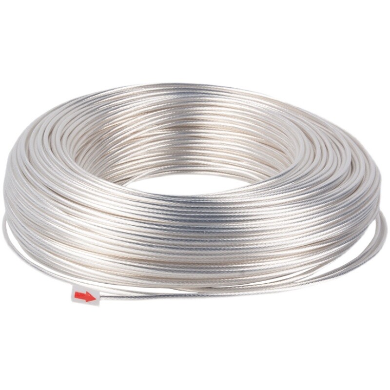 OCC multi-core single crystal silvering wire Teflon outer skin DIY Inside line