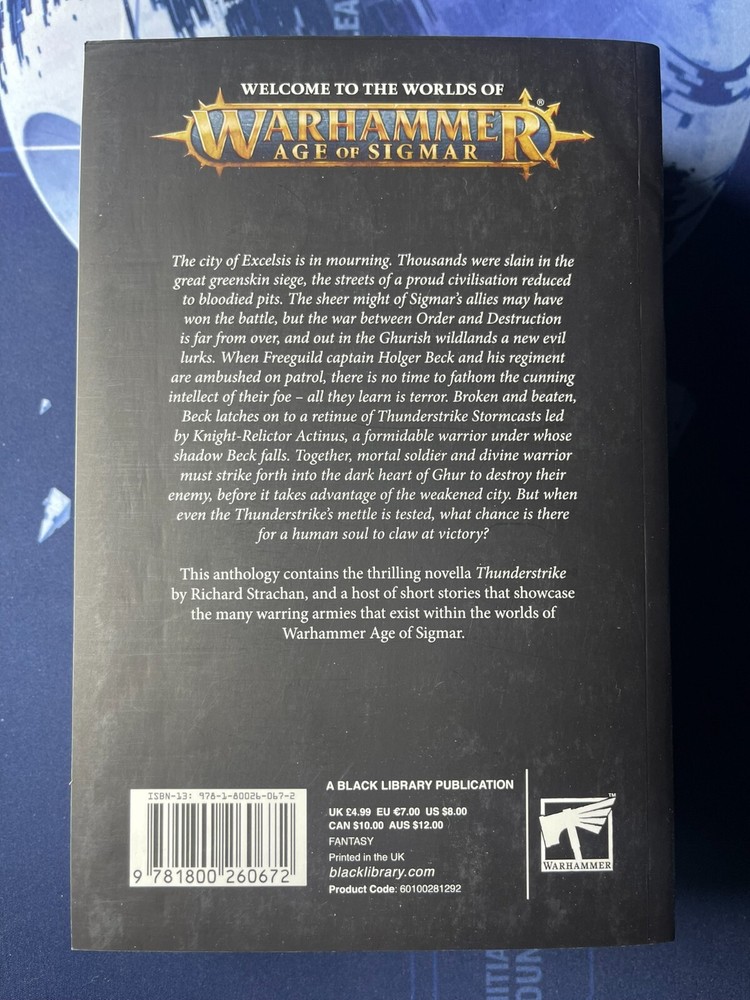 Warhammer Black Library Thunderstrike & Other Stories