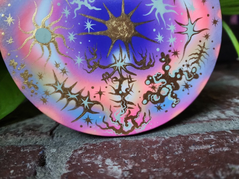 Coaster Pendulum Crystal Board