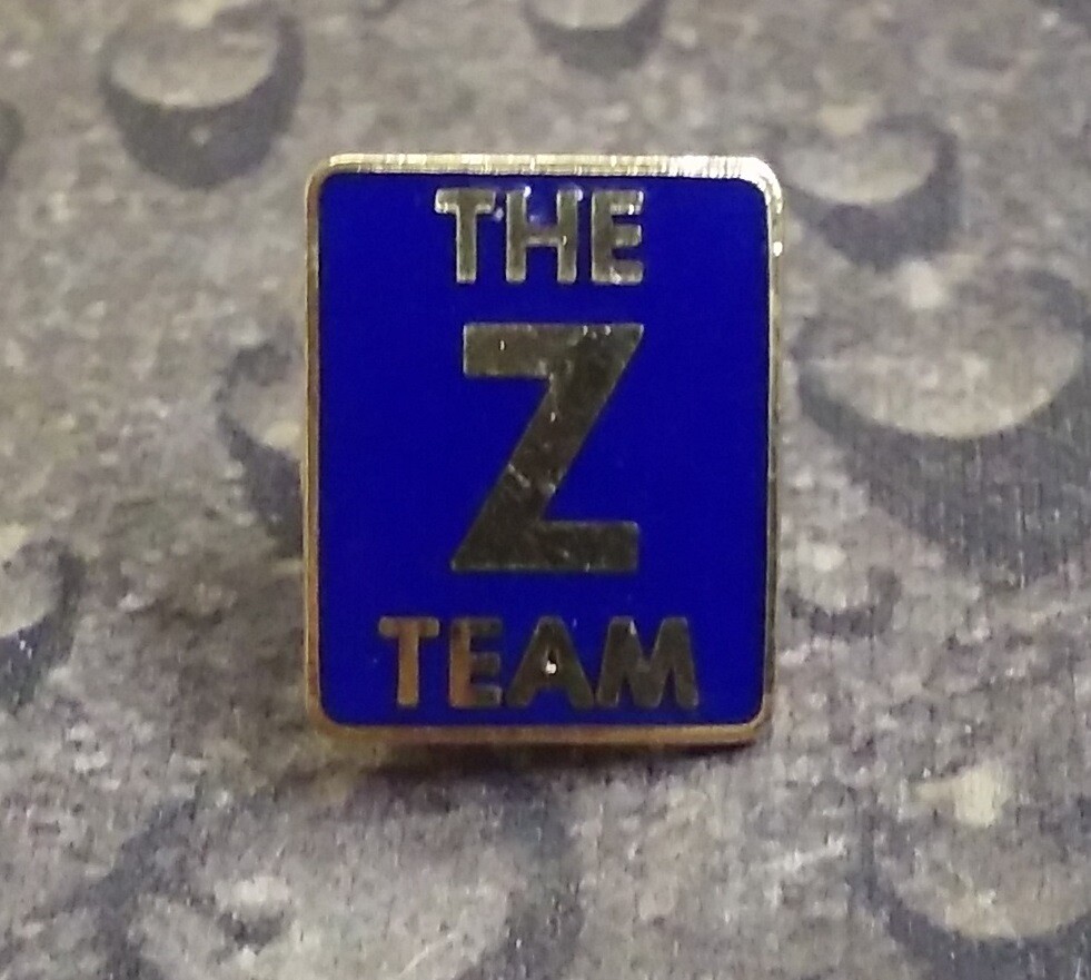 The Z Team pin badge