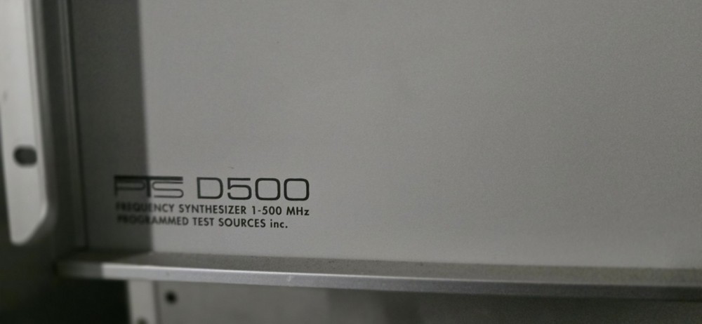 Programmed Test Sources PTS D500 Frequency Synthesizer 1–500 MHz (Varian...