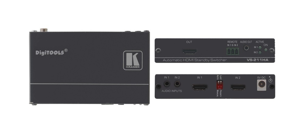 Kramer Digitools VS-211HA  HDMI Audio Switcher - New