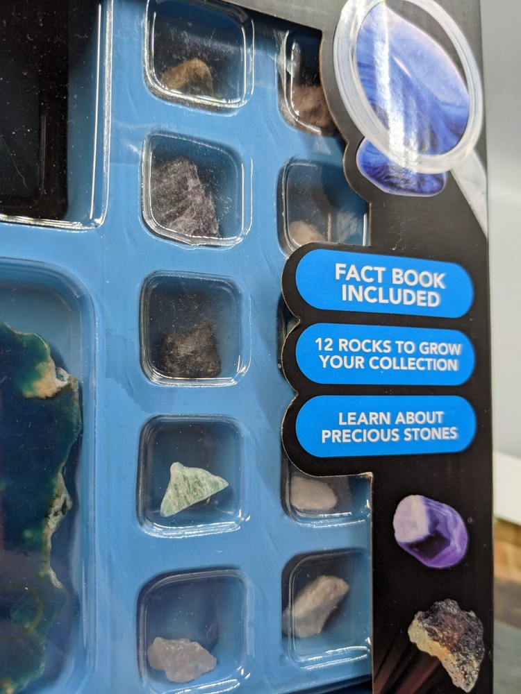 Science Squad Unbelievable Science Rock & Gemstone Collection STEM New