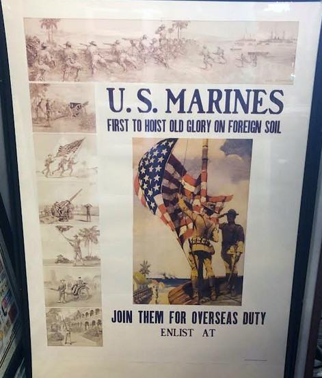 Reproduction Marine Corps Recruiting posters