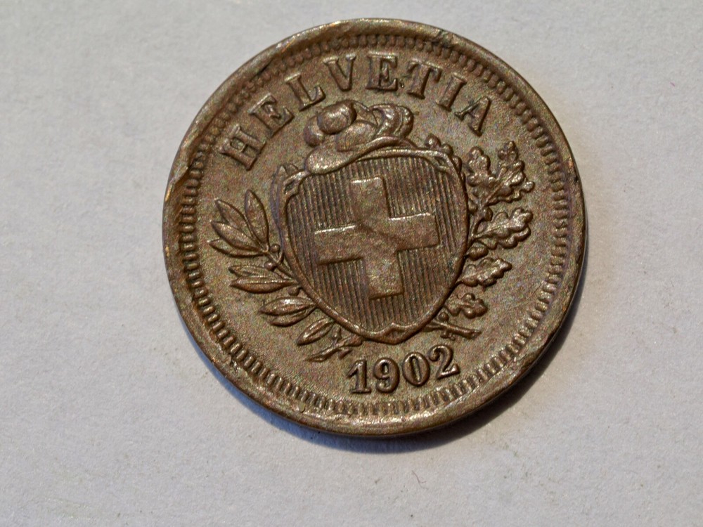 Switzerland, 1 Rappen 1902