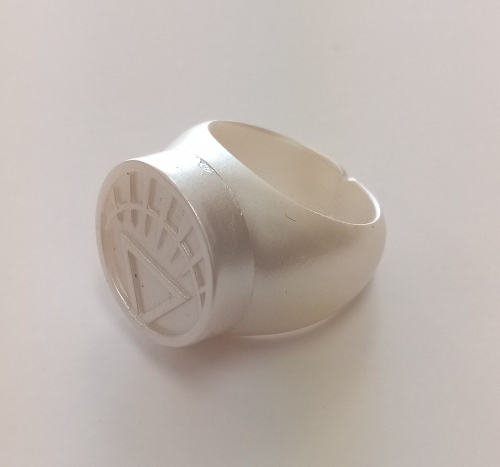 Green Lantern Promo Ring • WHITE