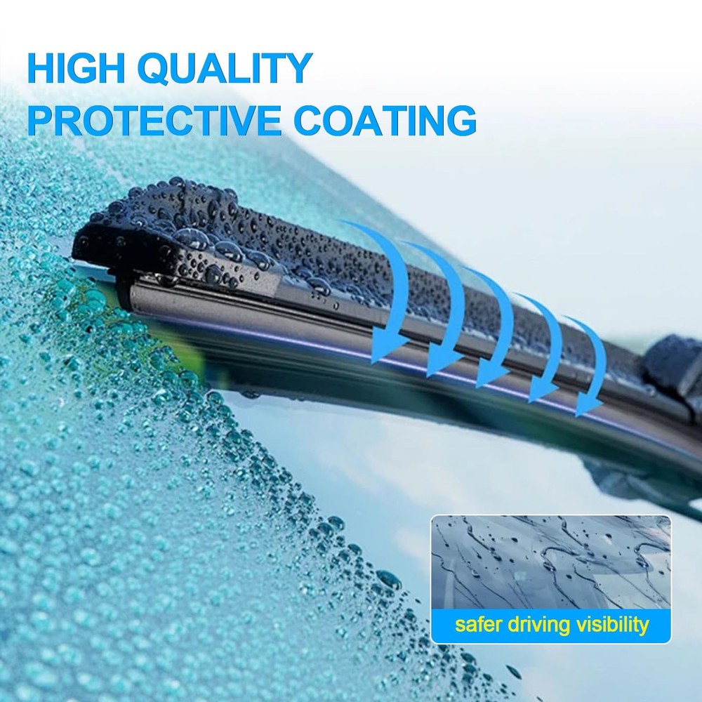 Premium Windshield Wipers Set for 2009-2019 Corolla & 2013-2025 RAV4""