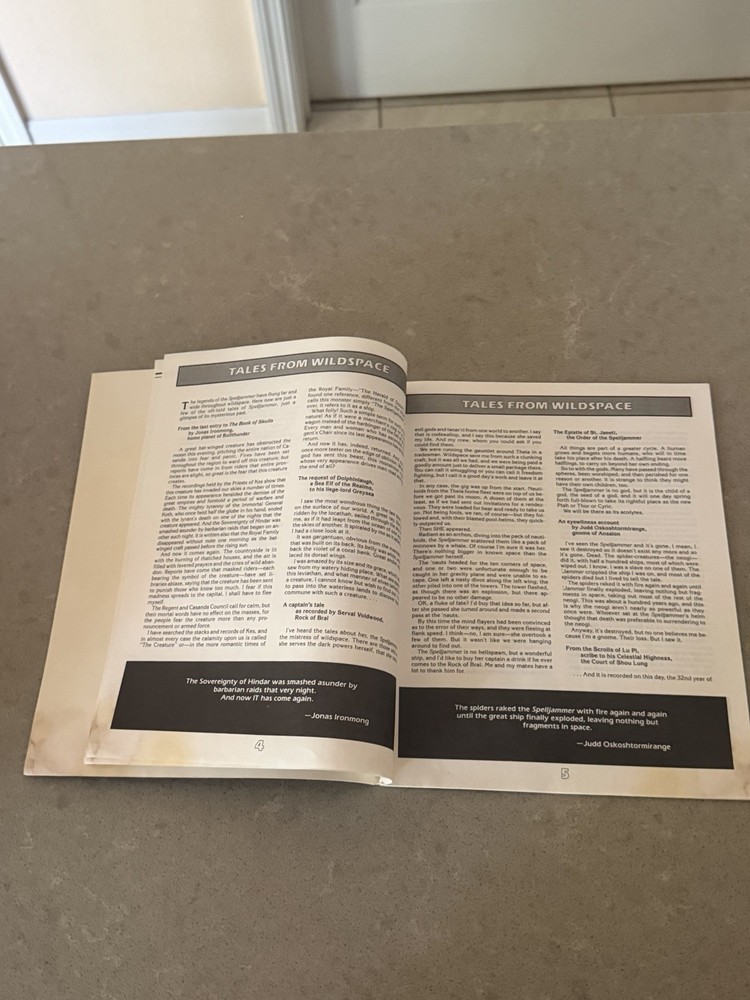 Spelljammer Legends and More - AD&D