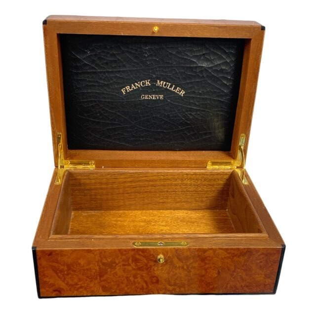 Franck Muller Watch Empty Box Case Storage Used